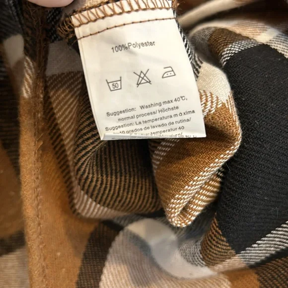 IN’VOLAND long flannel jacket/shirt 20W - Picture 4 of 7